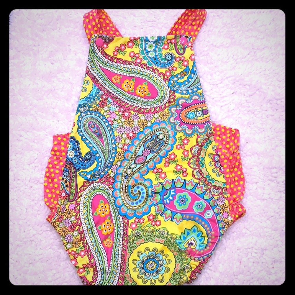 Vintage inspired summer romper